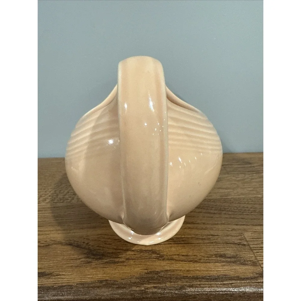 Vintage Fiesta Rose Apricot Peach Gravy Boat Homer Laughlin‎ Company Fiestaware